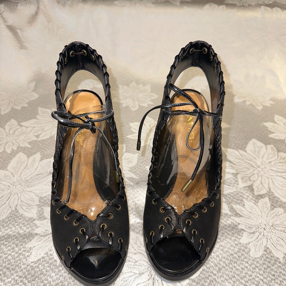 Nine West Leather Heel, Size 6.5, Black - Picture 2 of 13